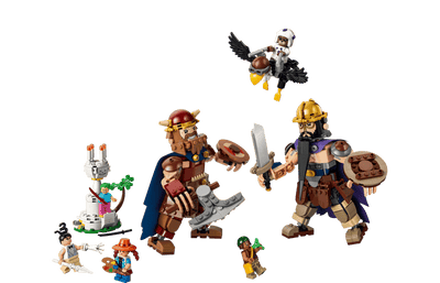 Lego One Piece 75644 Dorry vs Brogy Giants Of Little Garden