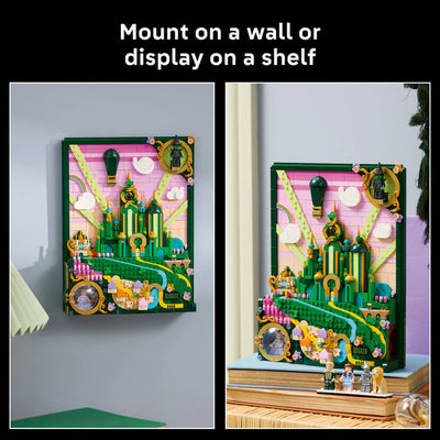 Lego Wicked 75685 Emerald City Wall Art Set For Adults