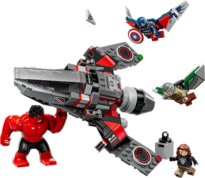 Lego Marvel 76292 Captain America vs Red Hulk Battle