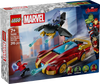 Lego Marvel 76310 Iron Man Car And Black Panther vs Red Hulk