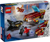 Lego Marvel 76310 Iron Man Car And Black Panther vs Red Hulk