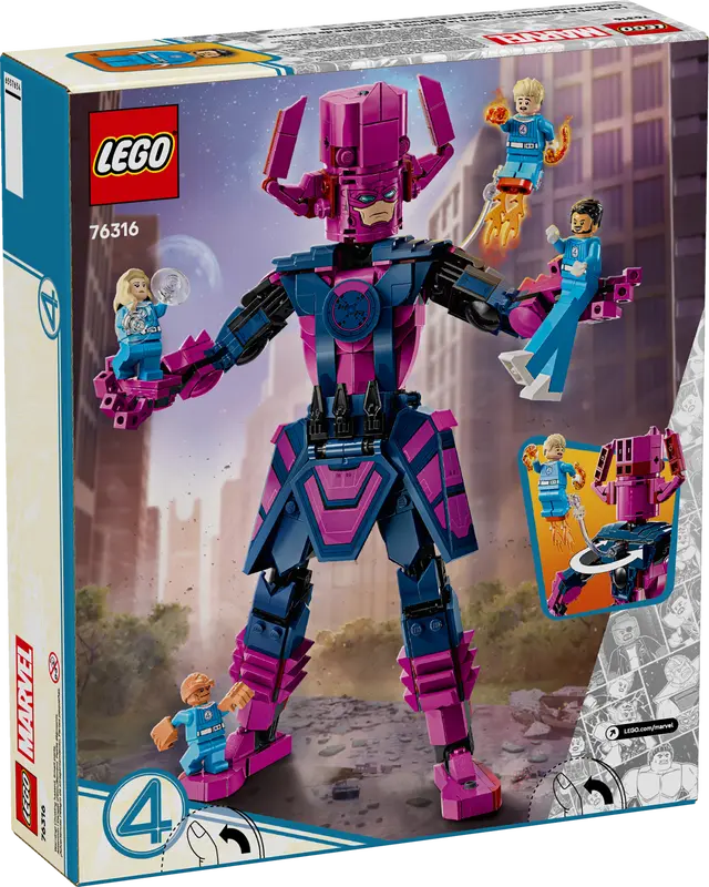 Lego Marvel 76316 Fantastic Four vs Galactus Construction Figure