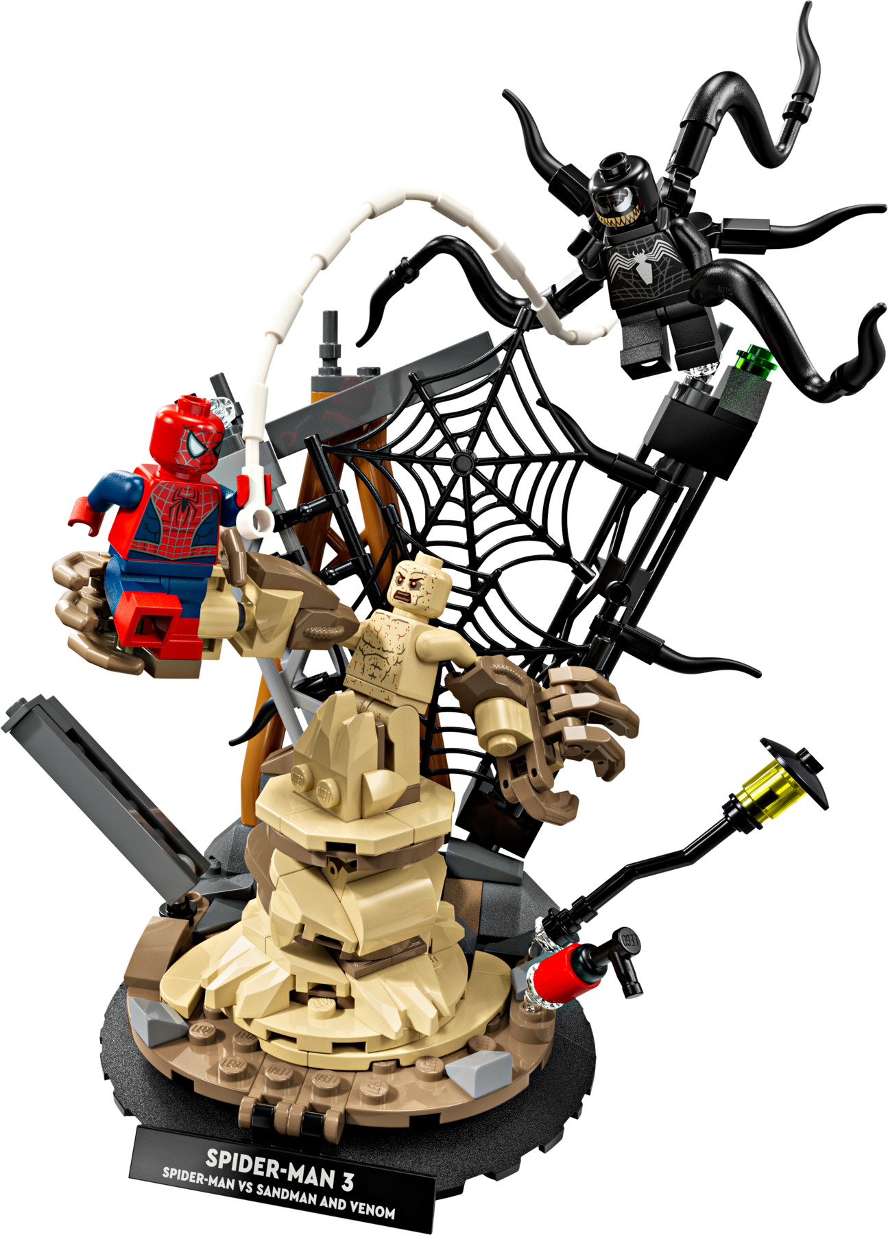Lego Marvel 76334 Epic Battle SpiderMan vs Sandman