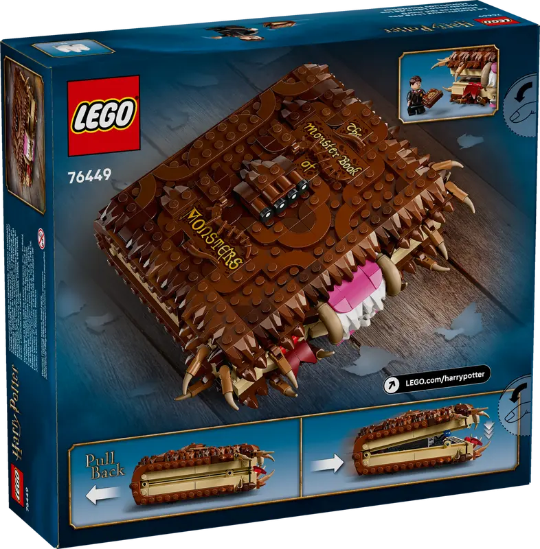 Lego Harry Potter 76449 Chomping Monster Book Of Monster