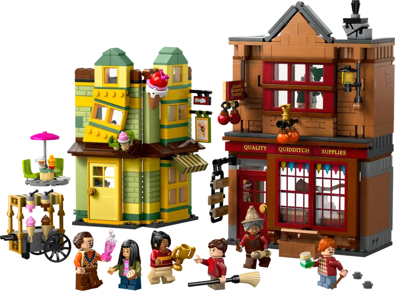 Lego Harry Potter 76452 Quality Quidditch Supplies And Ice Cream Parlour