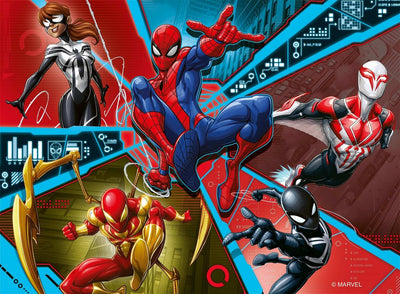 SpiderMan 4 In A Box Jigsaw Puzzle
