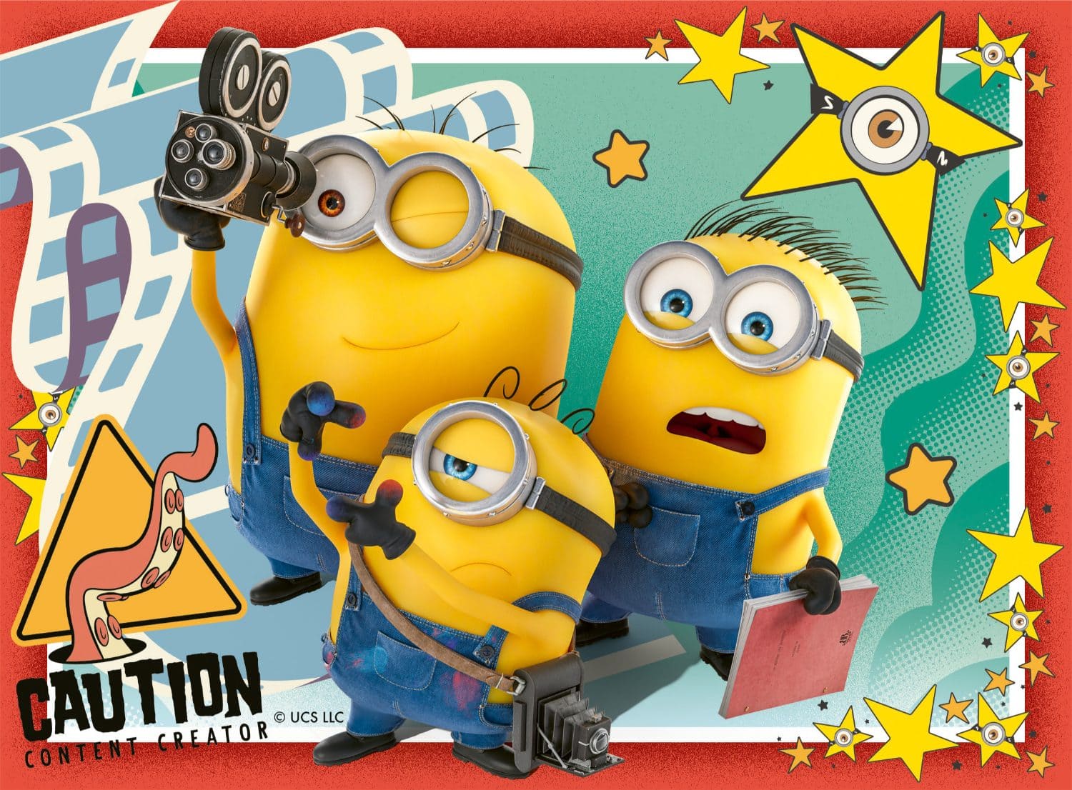 Minions And Monsters 4 In A Box Jigsaw