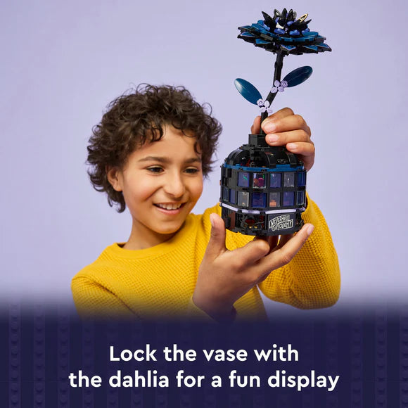 Lego Botanicals Wednesday 76784 Black Dahlia Flower