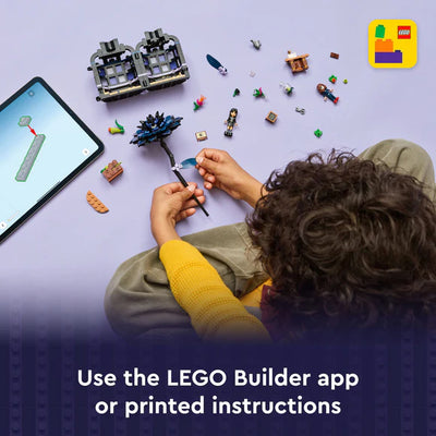 Lego Botanicals Wednesday 76784 Black Dahlia Flower