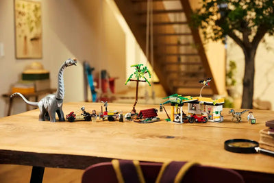 Lego Jurassic World 76973 Raptor And Titanosaurus Tracking Mission