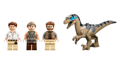 Lego Jurassic World 76973 Raptor And Titanosaurus Tracking Mission