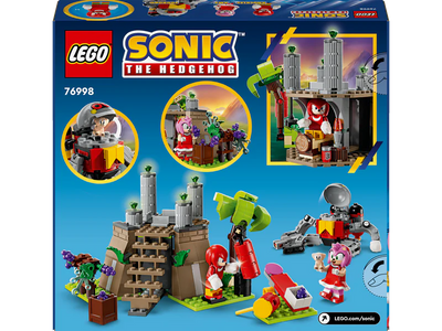 Lego Sonic The Hedgehog 76998 Knuckles And The Master Shrine