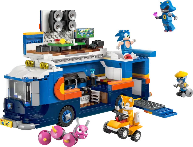 Lego Sonic The Hedgehog 77006 Team Sonic Command Truck