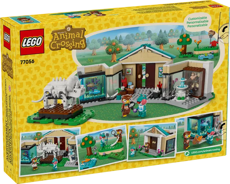 Lego Animal Crossing 77056 Blather's Museum Collection