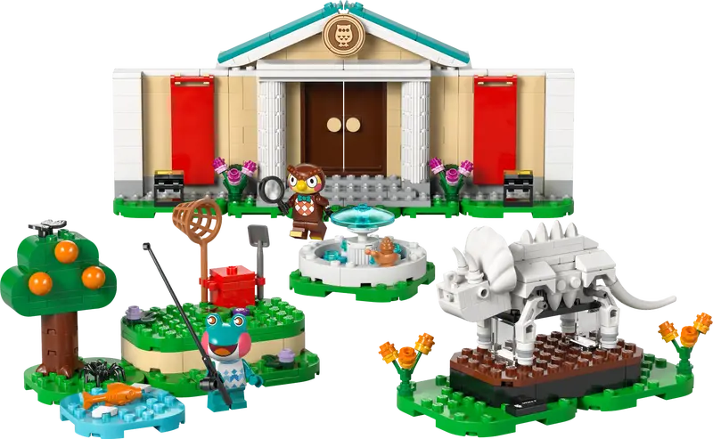 Lego Animal Crossing 77056 Blather's Museum Collection