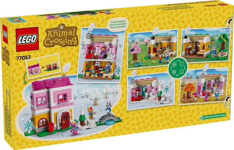 Lego Animal Crossing 77057 Creative Houses Seasons Of Fun