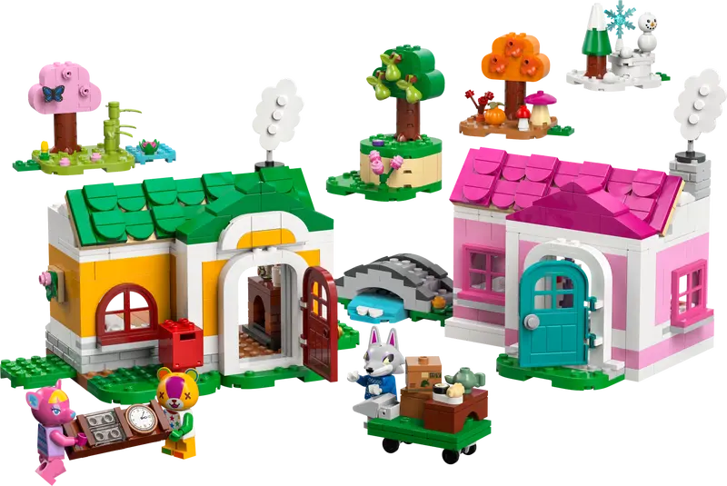 Lego Animal Crossing 77057 Creative Houses Seasons Of Fun