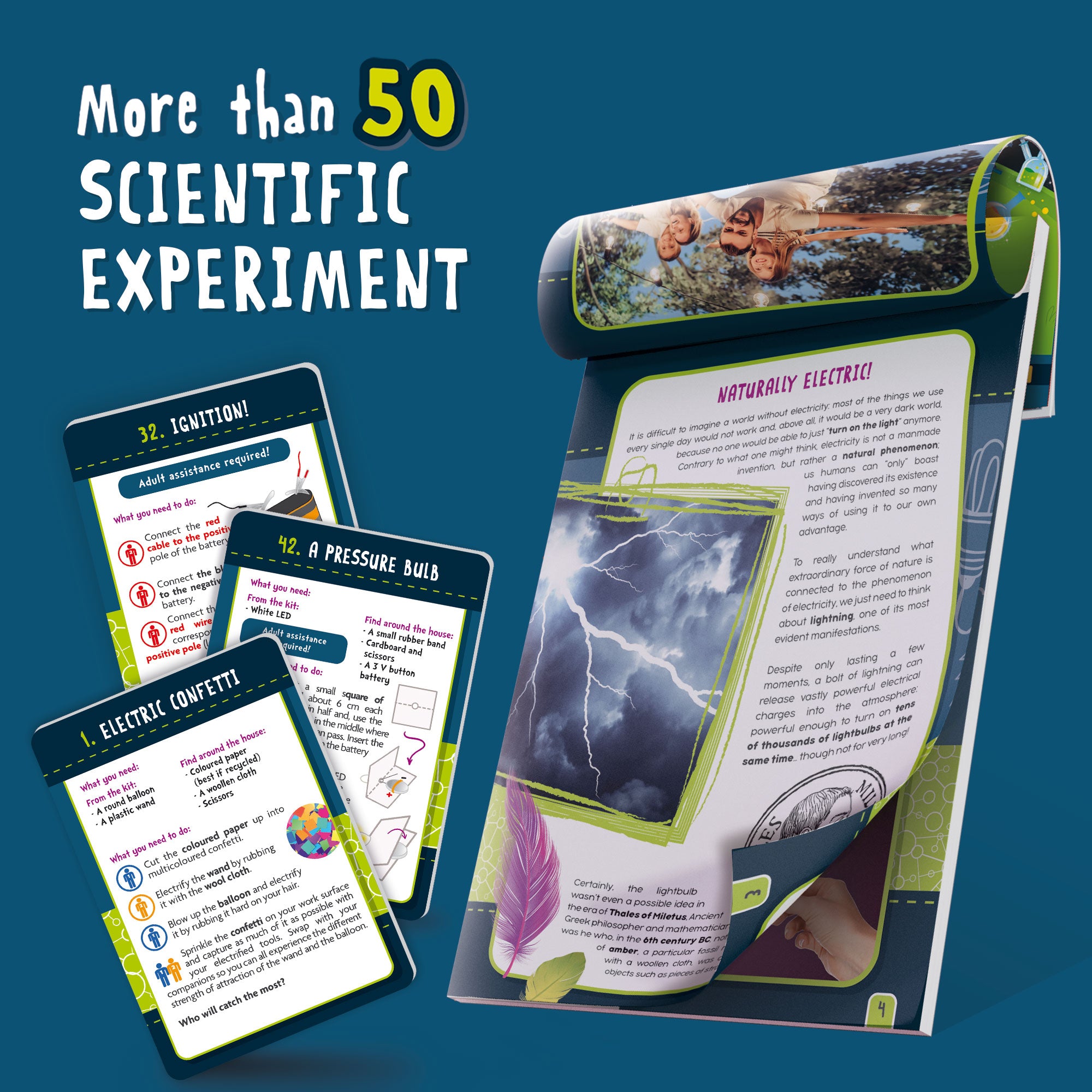 Science At Home The Science Of Electricity Playset