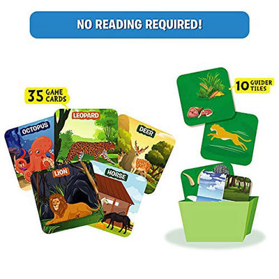 Skillmatics Guess In 10 Junior Card Game Animal World