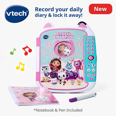 VTech Gabby's Dollhouse Cat-tastic Secret Safe Diary