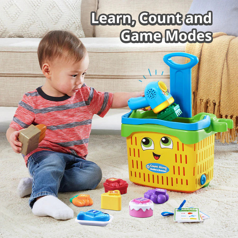 LeapFrog Count Along Basket And Scanner