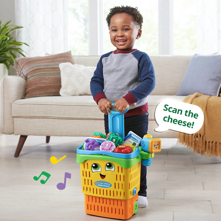 LeapFrog Count Along Basket And Scanner