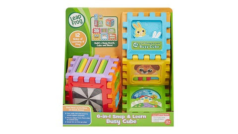 LeapFrog 6 In 1 Snap And Learn Busy Cube