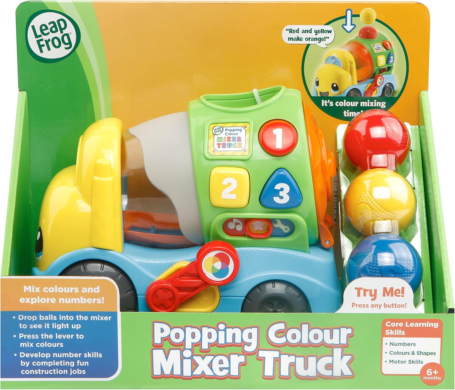 LeapFrog Popping Colour Mixer Truck