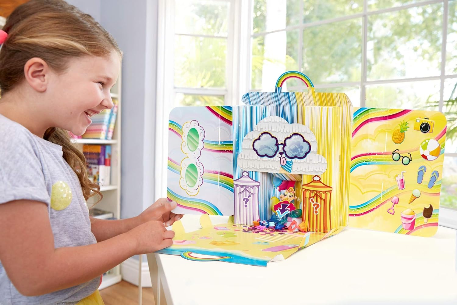 Cloudees Beach Party Pack Mini Doll And Accessories Playset