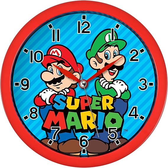 Super Mario Wall Clock | Totally Toys Ireland