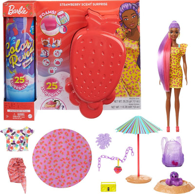 Barbie Colour Reveal Strawberry Scent Surprises Doll