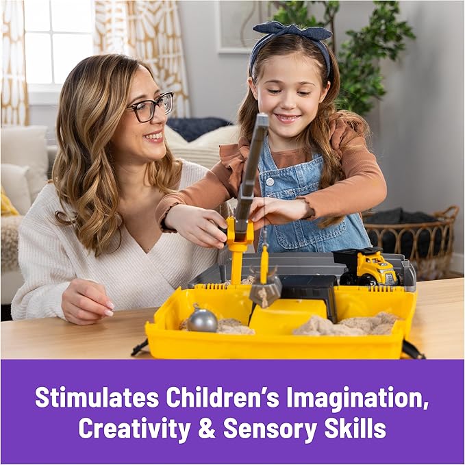Kinetic Sand Construction Site Playset