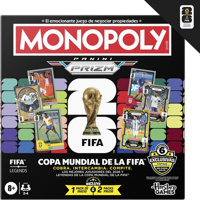 Monopoly Panini Prizm FIFA World Cup Edition Board Game