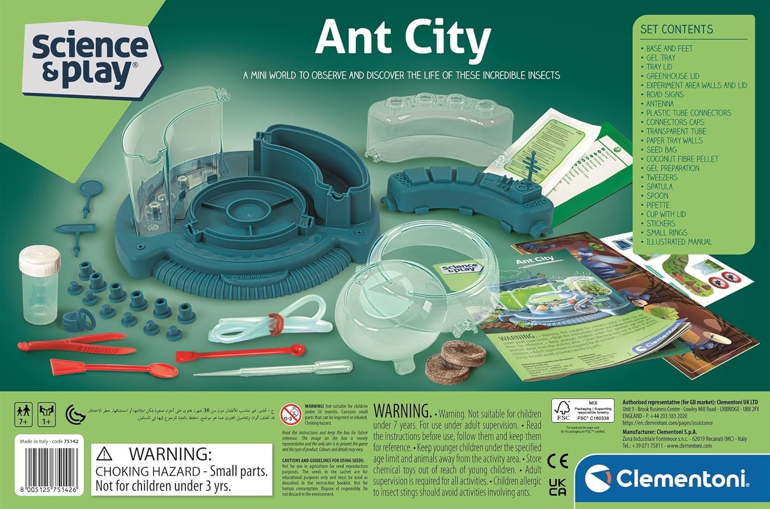 Science Ant Play Ant City Ant Observatory Lab