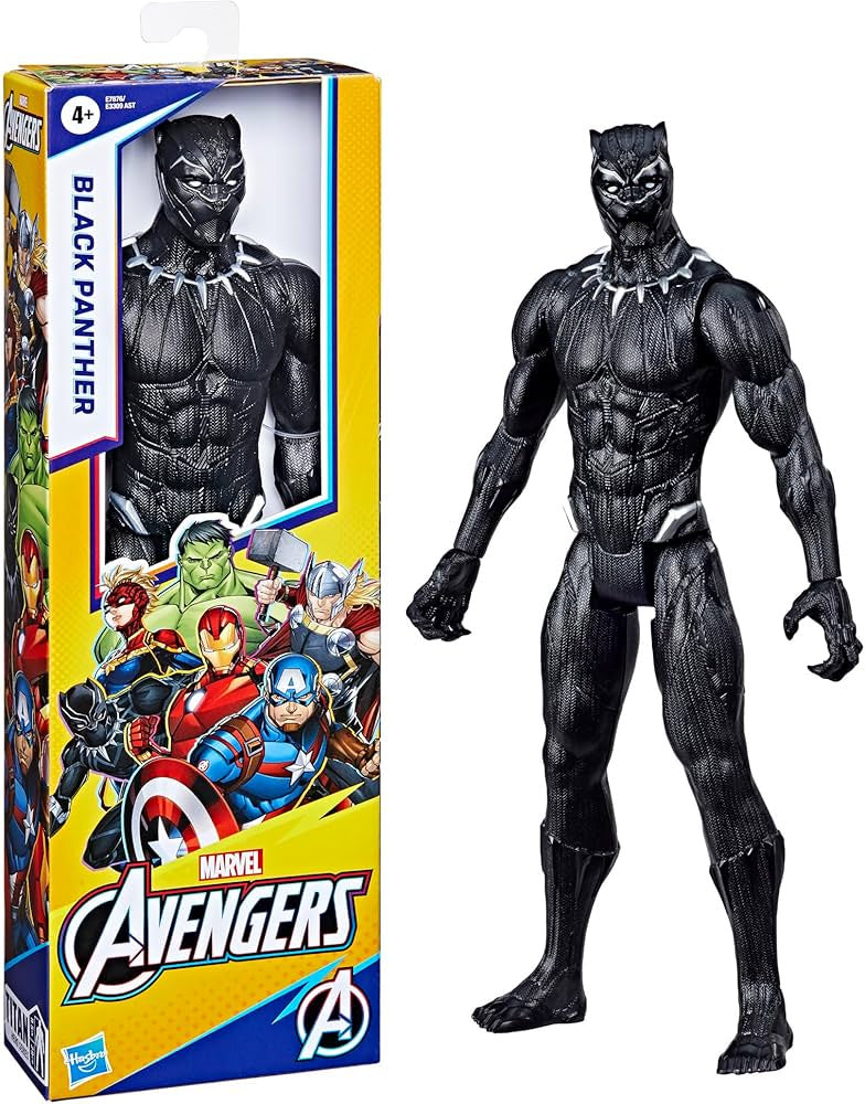 Marvel Avengers Black Panther Titan Hero 12" Figure