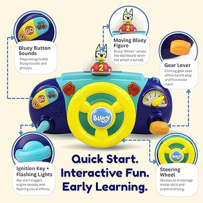 Bluey Activity Dashboard Infant Toy