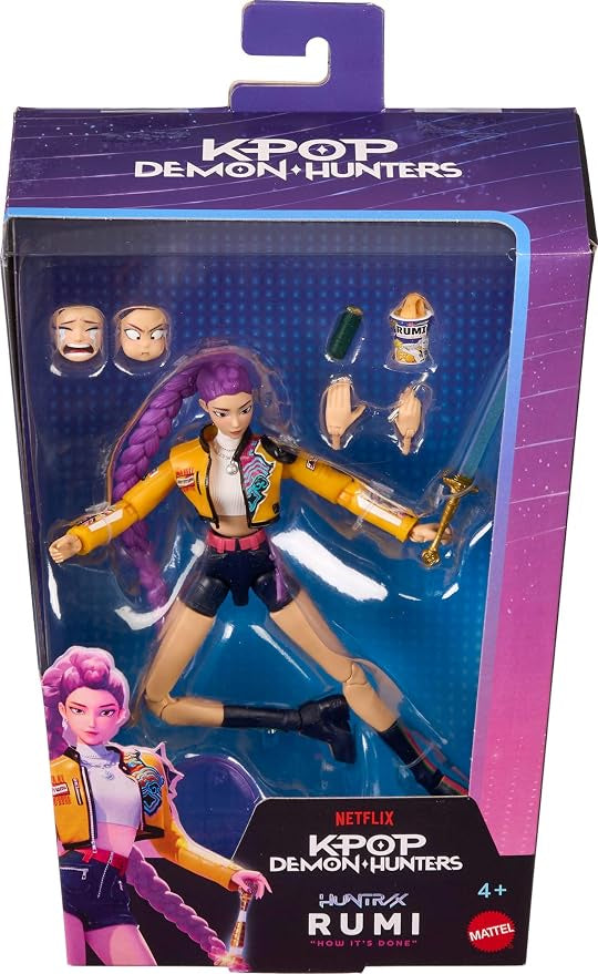 Netflix K Pop Demon Hunters Action Figure How's It Done HUNTR/X Rumi