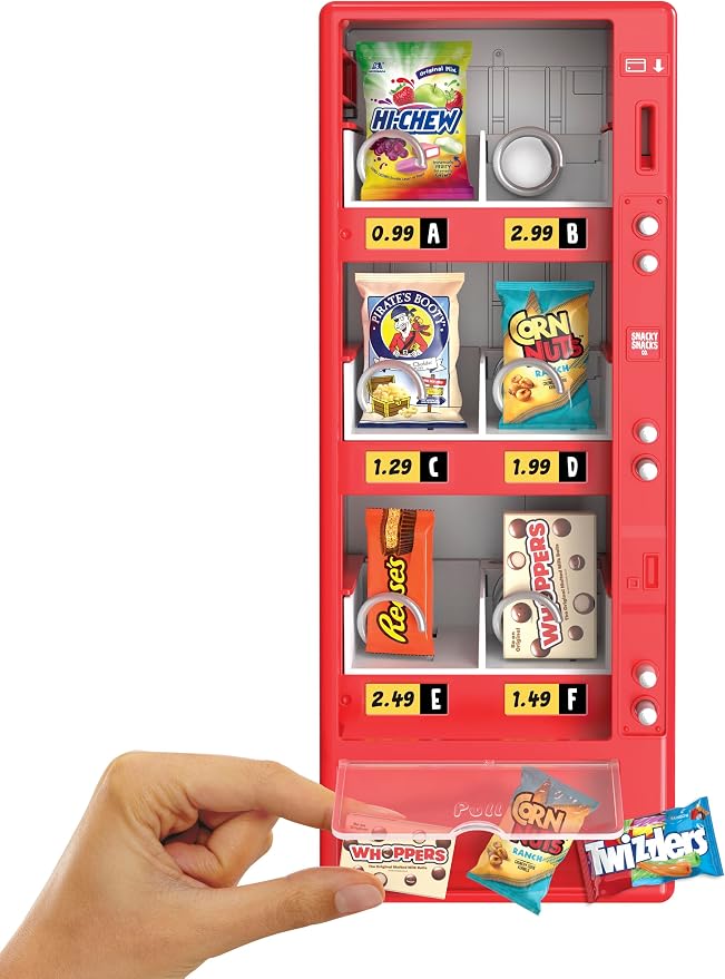 MGA Miniverse Real Brands Vending Machine Red