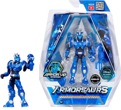 Armorsaurs 3.75" Action Figure Triceratops Pilot TJ