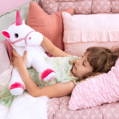 Magic Unicorn 40cm Unicorn Soft Toy With Light And Sounds