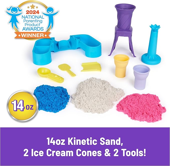 Kinetic Sand Soft Serve Station Playset