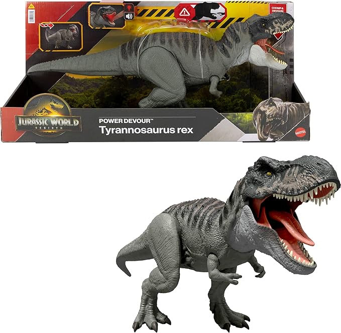 Jurassic World Power Devour T Rex Dinosaur Action Figure