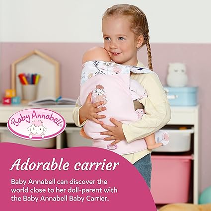 Baby Annabell Baby Carrier Flower Pattern
