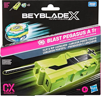 Beyblade Blast Pegasus Clip And Rip Launcher