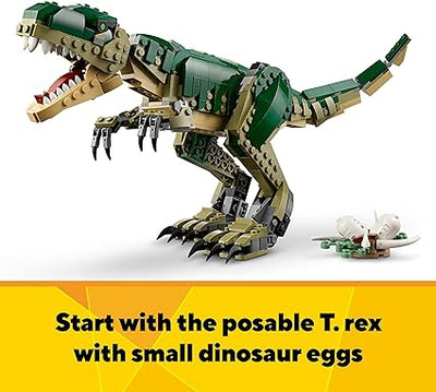 Lego Creator 31151 3 In 1 T Rex Dinosaur Set