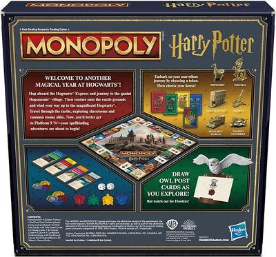 Harry Potter Monopoly A Magical Adventure At Hogwarts