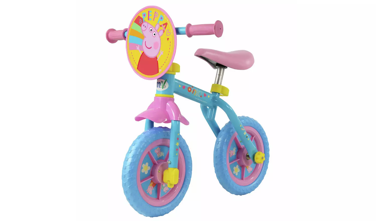 Peppa Pig My First 2 in 1 10" Training Bike