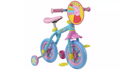 Peppa Pig My First 2 in 1 10" Training Bike