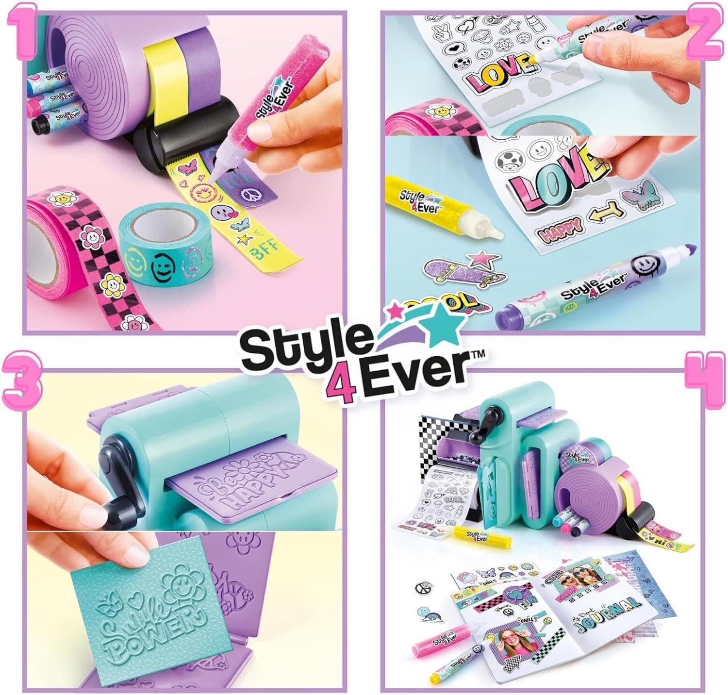 Style 4 Ever 3 In 1 Scrapbooking Station Playset