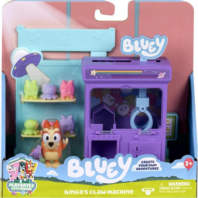 Bluey Bingo's Claw Machine And Bing Figure